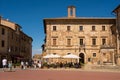 Piazza Grande in Montepulciano, Tuscany Royalty Free Stock Photo