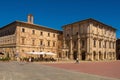 Piazza Grande in Montepulciano, Tuscany Royalty Free Stock Photo