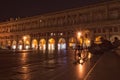 Piazza Maggiore at night