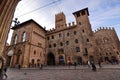 Piazza Maggiore from the side of Palazzo Re Enzo