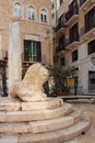 Piazza Mercantile. Bari. Apulia or Puglia. Italy Royalty Free Stock Photo