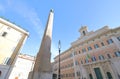 Piazza Montecitorio square Rome Italy Royalty Free Stock Photo