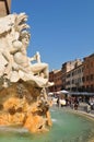 Piazza Navona, Rome Royalty Free Stock Photo