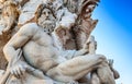 Piazza Navona, Rome in Italy Royalty Free Stock Photo