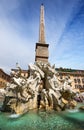 Piazza Navona, Rome. Italy Royalty Free Stock Photo