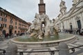 Piazza Navona, statue, fountain, sculpture, town square