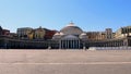 Piazza Plebiscito that means plebiscite Square in Naples in Ital