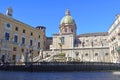 View of Piazza Pretoria, Palermo Sicily Italy