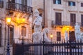 Piazza Pretoria in Palermo Royalty Free Stock Photo