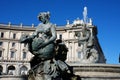 Piazza Repubblica, Rome Royalty Free Stock Photo