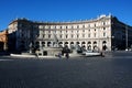 Piazza Repubblica, Rome at day panorama Royalty Free Stock Photo