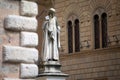 Piazza Salimbeni in Siena, Tuscany. Royalty Free Stock Photo