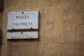 Piazza Salimbeni in Siena, Tuscany