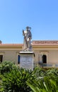 Piazza San Antonio. Monument and Statue of A S. Antonino Abbate