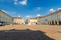 Piazza San Carlo square with buildings in old historical city centre