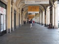 Piazza San Carlo square colonnade in Turin