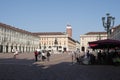 Piazza San Carlo square in Turin