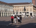 Piazza San Carlo square in Turin