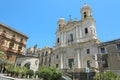 Piazza San Francesco d`Assisi square in Catania, Sicily, Italy Royalty Free Stock Photo