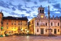 Piazza San Giacomo, Udine, Italy Royalty Free Stock Photo