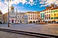 Piazza San Giacomo in Udine landmarks view Royalty Free Stock Photo