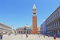 Piazza San Marco and basilica Venetian landmarks Italy