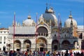 Piazza San Marco and basilica in Venice, Italy Royalty Free Stock Photo