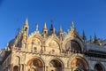 Piazza San Marco with Campanile, Basilika San Marco and Doge Palace. Venice, Italy Royalty Free Stock Photo