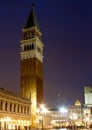 Piazza San Marco Campanile Venice Royalty Free Stock Photo