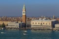 Piazza San Marco and the Doges Palace Royalty Free Stock Photo
