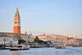 Piazza San Marco, Grand Canal, Doge s Palace in Venice. Royalty Free Stock Photo