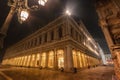 Piazza San Marco by night, VENICE, ITALY Royalty Free Stock Photo