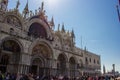 The Piazza San Marco St Mark s Square in Venice. Italy Royalty Free Stock Photo