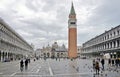 The Piazza San Marco (St Mark's Square) in Venice