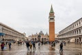 Piazza San Marco St. Mark`s Square. Royalty Free Stock Photo