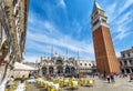 Piazza San Marco in Venice, Italy Royalty Free Stock Photo