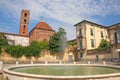 The Piazza San Martino is a square located in the centre of Lucca. Tuscany, Italy. Royalty Free Stock Photo