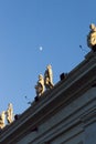 Piazza San Pietro Bernini Colonnade - Rome Royalty Free Stock Photo