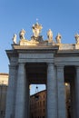 Piazza San Pietro Bernini Colonnade - Rome