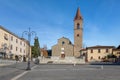 Piazza Sant Agostino in Arezzo, Italy Royalty Free Stock Photo