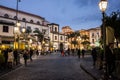 Piazza sant antonino. Sorrento. Naples. Italy Royalty Free Stock Photo