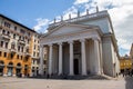 Piazza Sant\'Antonio Nuovo in Trieste, Italy, is a vibrant square with a charming atmosphere