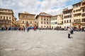 Piazza Santa croce, Florence, Italy Royalty Free Stock Photo