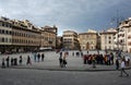 Piazza Santa Croce, Florence, Italy Royalty Free Stock Photo