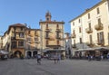 Piazza Santarosa square in Savigliano