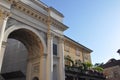 Piazza Santarosa square in Savigliano