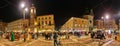 Piazza Tre Martiri in Rimini, Italy Royalty Free Stock Photo