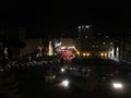 Piazza Venezia by night Royalty Free Stock Photo