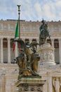 Piazza Venezia, Rome Royalty Free Stock Photo