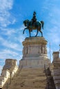 Piazza Venezia, Rome Royalty Free Stock Photo